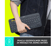 Logitech K380 szary - 267644 - zdjęcie 9